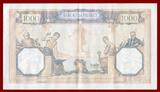 Frankreich 1000 Francs Banknote 2.2.1939 Banque de France L ecaissier Generale nice Quality II crisp paper wavy