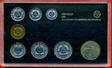 DDR KMS 3,86 + Token 1984 Kursmünzensatz mit Token Erzträger BU coinset