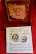 Niue Polen 10 Dollars 2014 Jan Pawel II Wielki, Johannes Paul II. Landkartenform Polen Map Shape RRR ! Proof patly gilt, w diamonds