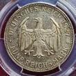 Germany, Weimarer Republik 5 Mark 1927 - F 450 Jahre Universität Tübingen Tubingen University Finest known to PCGS TOP Pop PCGS PR64