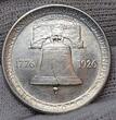 USA 1/2 Dollar 50 Cents 1926 150 Years Sesquicentennial USA AU/low unc. Toning