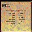 Germania Mint 5 Mark 2020 CAMOUFLAGE - rosegold - 1 Unze BU OVP