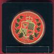 Deutschland 5 Mark Silber Farbauflage rot-gold 2019 The Allegories Columbia & Germania -GERMANIA MINT-1 Unze BU in Kapsel zum Aufstellen & Umkarton