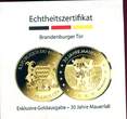 Tschad 3000 Francs CFA 2019 30 Jahre Mauerfall BU with capsule & coa