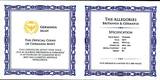 Deutschland 10 Mark 2 Unzen Silber & Farbauflage 2019 The Allegories Britannia & Germania Diamond Dust -GERMANIA MINT- BU, coa, box