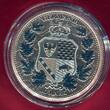 Deutschland 10 Mark 2 Unzen Silber & Farbauflage 2019 The Allegories Britannia & Germania Diamond Dust -GERMANIA MINT- BU, coa, box