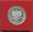 Polen Poland 100 Zloty Zlotych Proba Pattern 1983 Umweltschutz - Bär Environment Protechtion Wildlife Bear with Cub Probe Proof with original Holder min contact marks