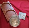 Burkina Faso 10000 Francs 2014 Canonization of Pope St. John Paul II. Ultra High Relief Matte Handmade High Relief min contact mark