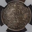 Deutschland Germany Kaiserreich 50 Pfennig 1901 A Very Scarce Type Coin Seltener Typ NGC MS 61