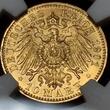 Deutschland Germany Kaiserreich Anhalt Dessau 10 Mark 1901 A Friedrich I. Finest Known to NGC Top Pop NGC MS 65
