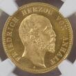 Deutschland Germany Kaiserreich Anhalt Dessau 10 Mark 1901 A Friedrich I. Finest Known to NGC Top Pop NGC MS 65