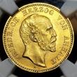 Deutschland Germany Kaiserreich Anhalt Dessau 10 Mark 1901 A Friedrich I. Finest Known to NGC Top Pop NGC MS 65