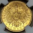 Deutschland Germany Kaiserreich Anhalt Dessau 10 Mark 1901 A Friedrich I. Finest Known to NGC Top Pop NGC MS 65