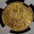 Sachsen Königreich Deutschland Kaiserreich 20 Mark 1913 E König Friedrich August III. 1904 - 1918 Seltenster Jahrgang Low Mintage NGC MS 63