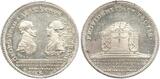 Brandenburg Ansbach Taler 1769 S Vereinigung der Fürstentümer Ansbach und Bayreuth Alexander 1757-1791 Unc min cleaned planchet flaws