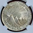 Zentralamerikanische Republik Central American Rep 8 Reales 1839NG MA Guatemala Überdurchschnittliche Erhaltung NGC AU Details Cleaned