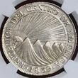 Zentralamerikanische Republik Central American Rep 8 Reales 1839NG MA Guatemala Überdurchschnittliche Erhaltung NGC AU Details Cleaned