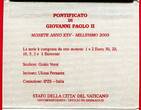 Vatikan, Vatican 3,88 Euro KMS 2003 Johannes Paul II. 1 Cent bis 2 Euro 8 Münzen unc.