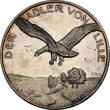 Deutschland Germany Kaiserreich 1. Weltkrieg Silvermedal Silbermedaille (1916) Tod von Max Immelmann Death Adler Eagle of Lille NGC MS 60
