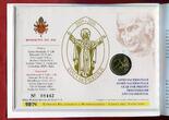 Vatikan 2 Euro + Briefmarken 2009 - 2010 Anno Sacerdotale - Priesterjahr im 150. Todestag von Johannes Maria Vianney unc. coinletter