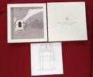 Cook Islands 10 Dollar Silbermünze 2016 Windows of Heaven - Hagia Sophia - Istanbul Prooflike with glass inlay, box & coa