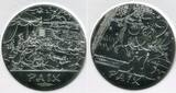 Frankreich 2 x 50 Euro Silbermünzen 2015 Astérix und Obelix et les Valeurs de la République Proof with box and coa