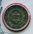 San Marino 2 Euro Gedenkmünze 2015 25 Jahre Wiedervereinigung BU in coincard & blister