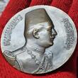 Ägypten Egypt Germany Bronzemedaille Rand Edge Bronze 1929 X. - XIII. June King Fuad I. 1868-1936 Staatsbesuch 1929 in Deutschland von Vernier/Bezner Unc brown min edgenicks
