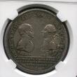 Brandenburg Ansbach Taler 1769 S-G Vereinigung der Fürstentümer Ansbach und Bayreuth Alexander 1757-1791 NGC AU 58 nice Toning