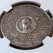 Karl Goetz Deutschland Weimarer Republik Germany SILVER 1930-DATED Kaiser Barbarossa 1180 Belehnung Otto von Wittelsbach mit Bayern NGC MS 63 Matte