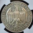 Deutschland Weimarer Republik Germany 5 Mark 1930 A Zeppelin Weltflug LZ 127 1929 PP unbekannte Auflage Proof unknown mintage NGC PF 62