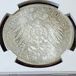 Bavaria Bayern Kaiserreich Deutschland 5 Mark 1911 D 90. Geburtstag von Prinzregent Luitpold. NGC MS 64