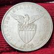 Philippinen Philippines Filipinas 1 Peso 1905 S Large Type San Francisco Mint USA Insular Government Verwaltung AU min lines