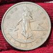 Philippinen Philippines Filipinas 1 Peso 1905 S Large Type San Francisco Mint USA Insular Government Verwaltung AU min lines