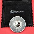 Tuvalu 1 Dollar 2016 Yin Yang Rotating Charm Coin Antique finish, original packaging