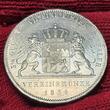 Germany Deutschland Bayern Bavaria 2 Taler Doppeltaler 1854 Maximilian II. Joseph 1848 - 1864 Unc- cleaned min scr.