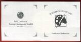 Cook-Inseln, Cook Islands 20 Dollars Silber 3 Unzen 2011 Masterpieces of Art - Giovanni Antonio Canal - Canaletto - Proof partly colorated with box & coa