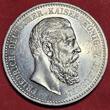 Preußen Kaiserreich Germany Prussia 5 Mark 1888 A Friedrich III. Drei-Kaiser-Jahr The Year of Three Emperors 99 Tage Kaiser USA Unc. min contact marks edge issues from mintin