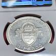 Hungary Ungarn 5 Pengö 1938BP 900. Todestag von Stephan I. der Heilige Admiral Horthy NGC MS 62