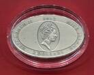 Niue 2 Dollars Silbermünze 2012 Blue Iguana (1 oz, m. Farbauflage) patinated in capsule, coa, orig. packaging