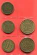 Togo Lot 5 Münzen versch. Nominale 1924 & 1957 Sammlung von diversen Kursmünzen lot, see picture
