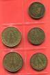 Togo Lot 5 Münzen versch. Nominale 1924 & 1957 Sammlung von diversen Kursmünzen lot, see picture