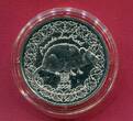 Frankreich 0,25 Euro Silbermünze 2008 Jahr der Ratte BU in capsule, certificate, orig. packaging