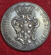 Livorno Großherzogtum Toskana Scudo Pezza della rosa 1718 Cosimo III. De Medici AU cleaned
