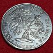 Livorno Großherzogtum Toskana Scudo Pezza della rosa 1718 Cosimo III. De Medici AU cleaned