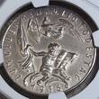 Germany Deutschland 1933 -1945 Karl Goetz Silbermedaille Silver Medal 1936-DATED Frederick II the Great 150th Anniversary of Death Friedrich der Große NGC UNC Details cleaned