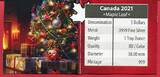 Kanada 5 Dollars Silbermünze 2021 Maple Leaf - Rudolph (1 oz, m. Farbauflage) proof in capsule with certificate