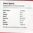 Cook-Islands, Cook-Inseln 10 Dollars Silbermünze mit Farbapp. & Nano-Chip 2013 Nano Space - Exploration of the Universe - Proof with capsule & coa