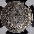 German New Guinea Deutsch Neuguinea 1/2M 1894 A Paradiesvogel NGC MS 64 Choice unc