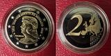 2 Euro Gedenkmünze 2012 500 Jahre Souveränität Lucien von Monaco - Souverainete Proof with original packaging